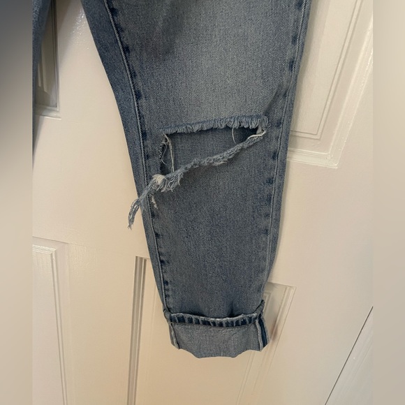 Current/Elliott Cropped Straight Leg Jeans Size 27 - Picture 3 of 12